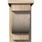 Ekena Millwork Alpine Rough Sawn Corbel w/Backplate, Douglas Fir, 8"W x 14"D x 14"H COR08X14X14ALP01RDF - alternate 4